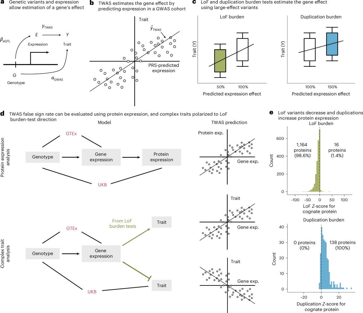 Fig. 1 of the paper: Workflow to evaluate the false sign rate of TWAS.